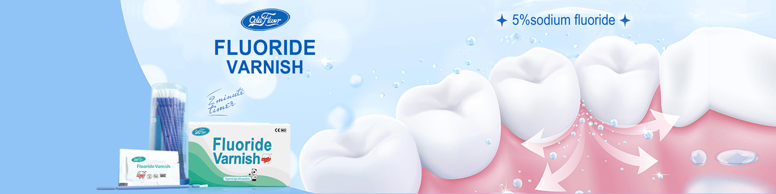 qualidade Verniz dental do fluoreto Fábrica