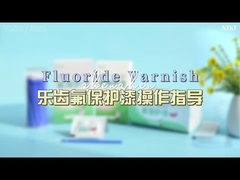 Verniz de flúor dental aprovado pela CE com 5% de sódio para dentista