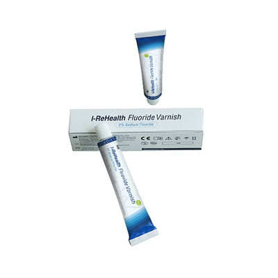 qualidade  10g Dental Fluoride Teeth Varnish Protection CE Sweet Flavor Fábrica