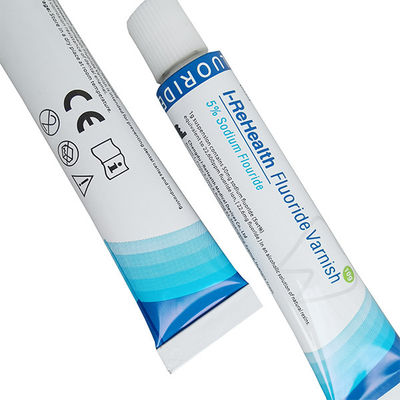o verniz amarelo saboroso do fluoreto do melão de 10g /Piece para os dentes enverniza a proteção