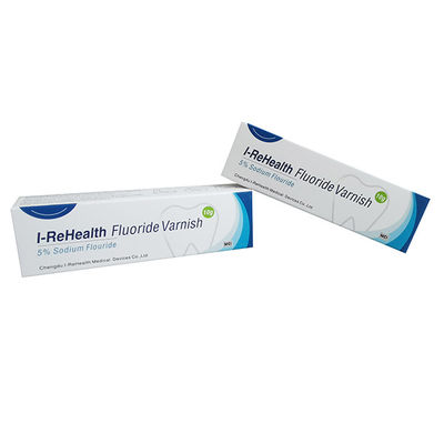 o fluoreto de sódio de secagem rápido de 10g 5% enverniza impede Cavitiesand no dente das crianças