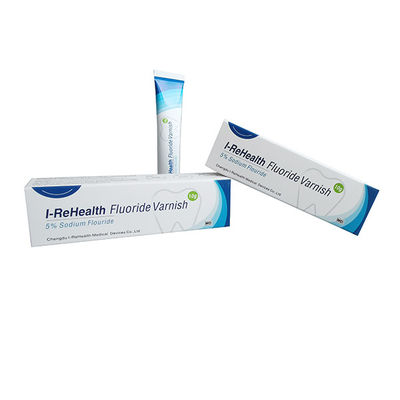 verniz amarelo do fluoreto de sódio de 10g /Piece 5% para a criança