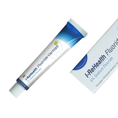 Verniz de flúor de sódio a 5% com sabor a melão, certificado CE ISO, para prevenção de cáries dentárias
