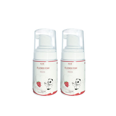 Espuma dental 125ml do fluoreto do sabor alaranjado para os dentes das crianças