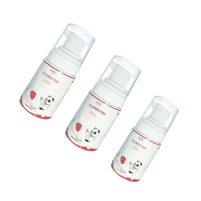 O ISO passou a 30ml a cor branca espuma dental do fluoreto com sabor da uva