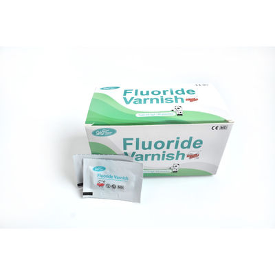 0,4 g de verniz de flúor de cor branca Cuidados dentários de flúor para prevenção de cáries com CE