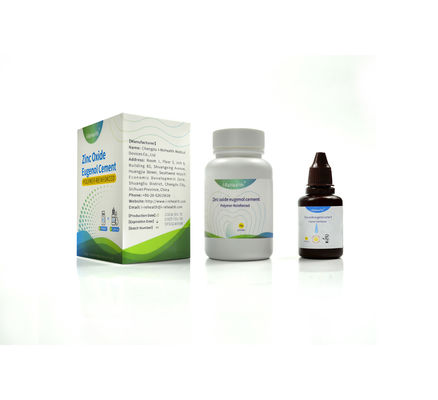 Cimento de eugenol reforçado com óxido de zinco e polímero A solução definitiva para as necessidades dentárias