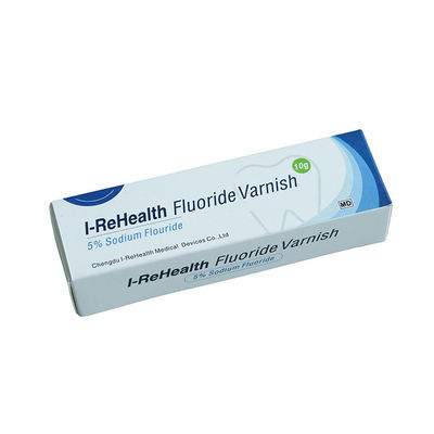 CE 5 de sódio por cento de verniz do fluoreto para a prevenção da cárie do Periodontics