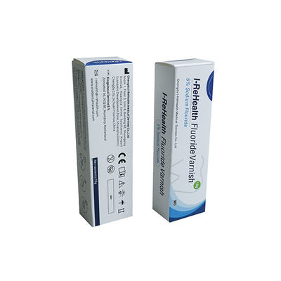 CE pegajoso NAF natural da sensibilidade de dentes do verniz do fluoreto da resina 5%