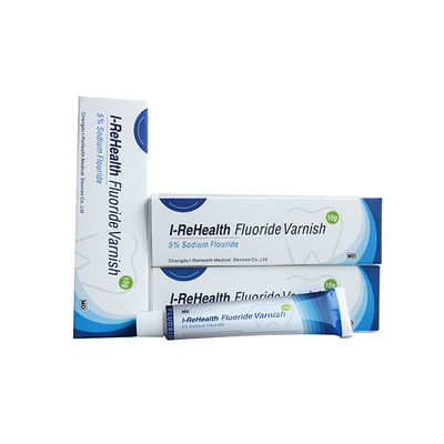60-150 pessoas do tratamento dental tópico do fluoreto do verniz 10g do fluoreto
