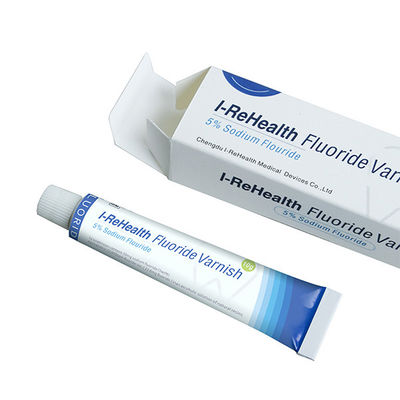 Verniz pediatra 5% NAF pediatra do fluoreto do sabor do melão para os dentes sensíveis