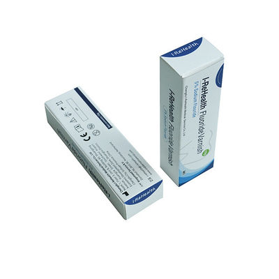 A resina natural do CE baseou o verniz tópico do fluoreto para adultos 5% NAF