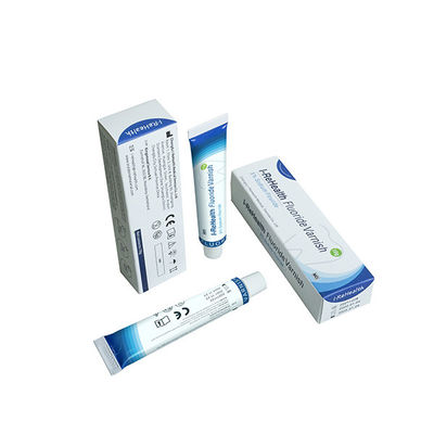 Tratamento doce 10g/Pcs do fluoreto da deterioração de dente do verniz do fluoreto de sódio do sabor