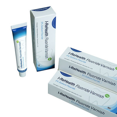 40-60 do verniz tópico pegajoso do fluoreto de Applic dos adultos sabor doce