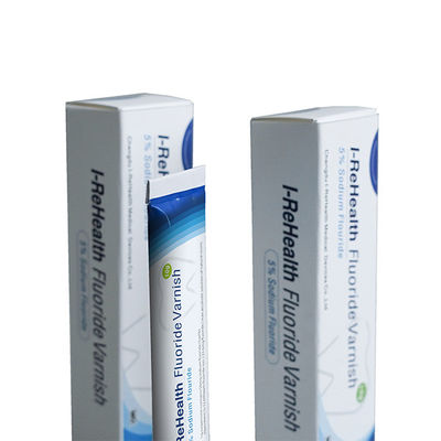 10-15s que cura o verniz pediatra do fluoreto do tratamento do fluoreto da deterioração de dente