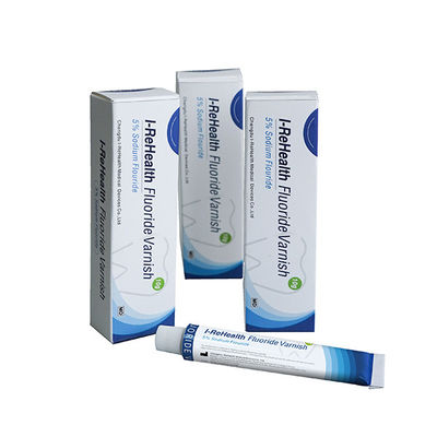 10-15s que cura o verniz pediatra do fluoreto do tratamento do fluoreto da deterioração de dente