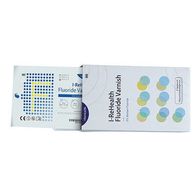 10 verniz dental do fluoreto do grupo 22600ppm para os dentes sensíveis mim ReHealth