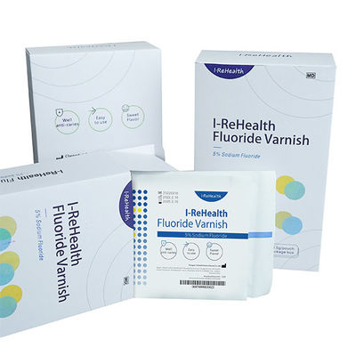 verniz ajustado do fluoreto de sódio 0.5g 10 para os dentes sensíveis dos adultos