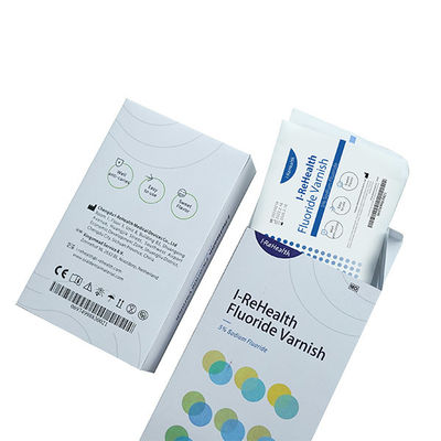 0,5 g de verniz de fluoreto de sódio a 5% para proteção dentária pediátrica