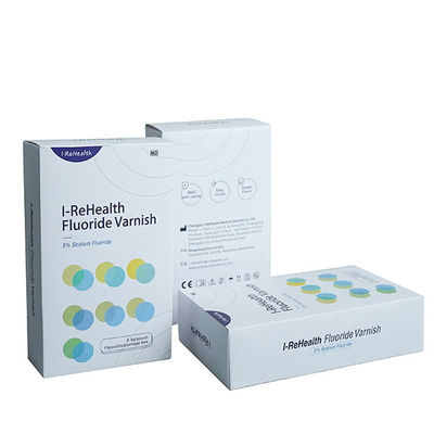 CE tratamento do verniz do fluoreto de sódio de 5 por cento para a sensibilidade de dente