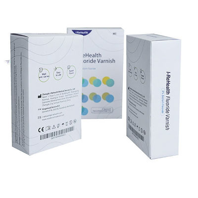 verniz de Profluorid do sódio de 0.5g 5% com sabor doce da escova especial