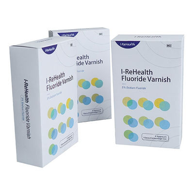 verniz de Profluorid do sódio de 0.5g 5% com sabor doce da escova especial