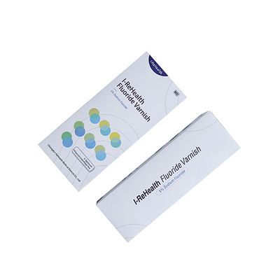 O dente pegajoso do fluoreto do sódio de 5 por cento enverniza o saco 0.5g 100/caixa