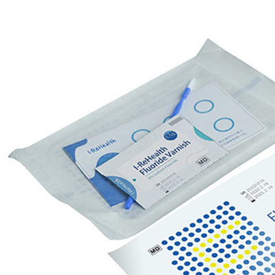 do fluoreto dental do verniz do grupo 0.5g 10 secagem rápida para os dentes das crianças